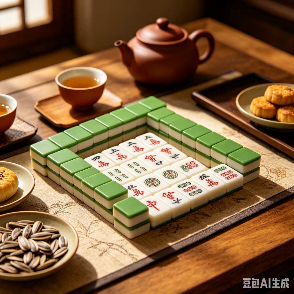 scratch resistant print mahjong set